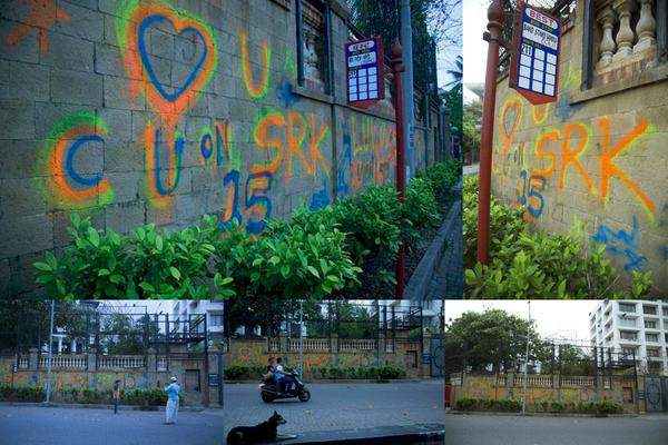 Fan behind spoiling star hero's compound wall exposed!