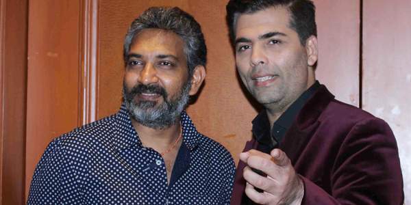 Karan adorns his office walls with Rajamouli momento