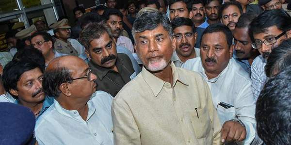  Naidu gives the best deal to land losing farmers!