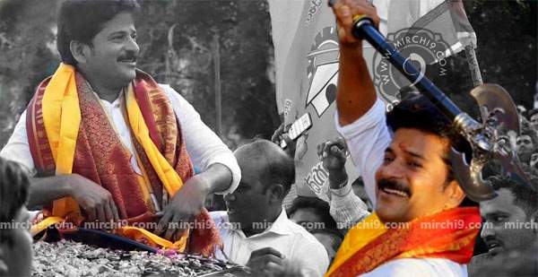 Revanth reddy stylish unseen sword photo