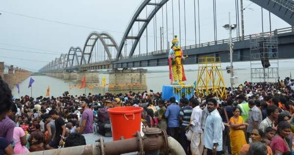 Revolver recovered from Gautami Ghat in Rajahmundry
