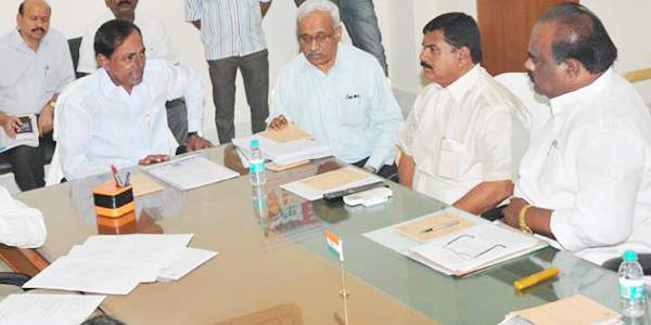 kcr not attending secretariet office