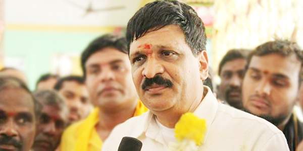 mynampalli hanumantharao minor leader for trs
