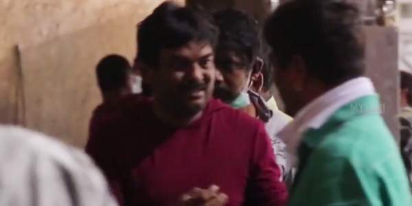 puri jagannath in srimanthudu shooting