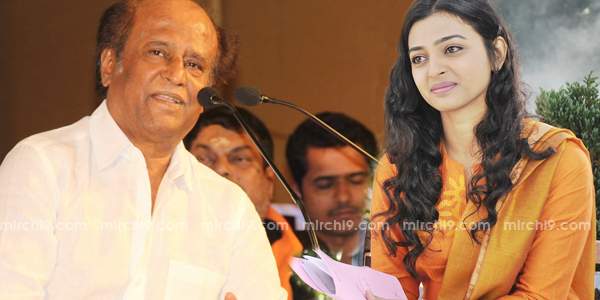 radhika apte not in rajini kanth movie