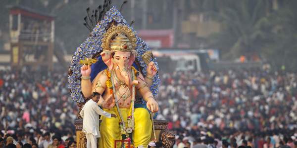 tallest thandava ganesh statue for this ganesh chathurthi in andhra