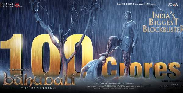 Baahubali 100 crores bollywood nett official