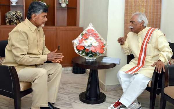 Chandrababu naidu bandaru dattatreya