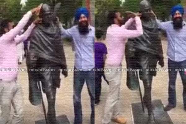 Gandhi-Slapped-in-Canada