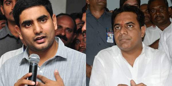 KTR Vs nara lokesh
