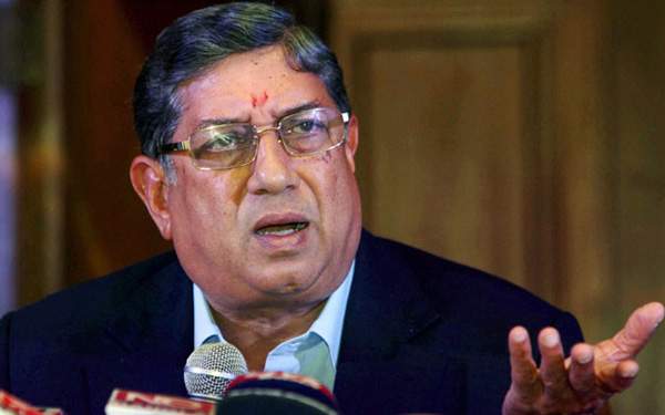 N.Srinivasan BCCI