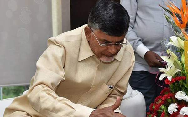 Naidu tries to hide disappointment! 