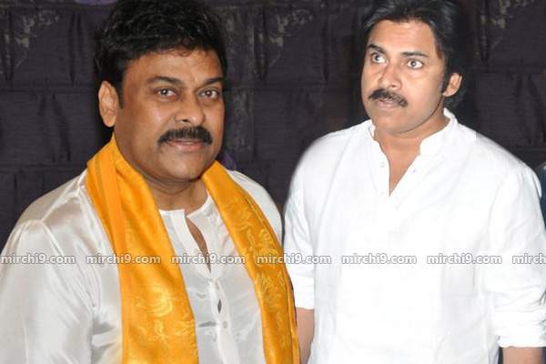Pawan Kalyan Meets Chiranjeevi