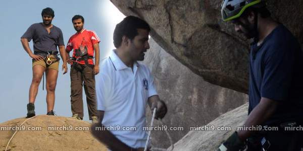 Prabhas-rock-climbing