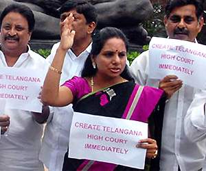 TRS-MPs fight for high court