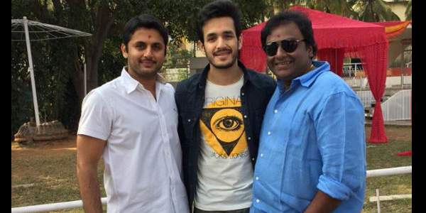 akhil debut movie title mr. akhil