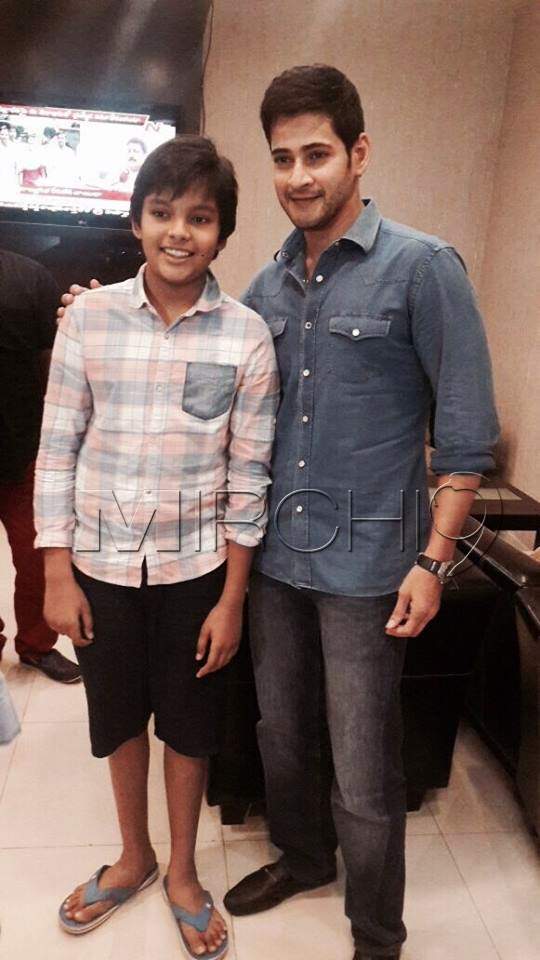 akira nandan with mahesh babu