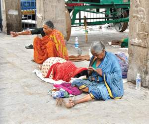 beggars demand at ushkaralu