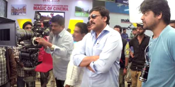 chiranjeevi clap for subramanyam for sale shooting