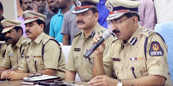 hyderabad police commissioner suspends asifnagar police