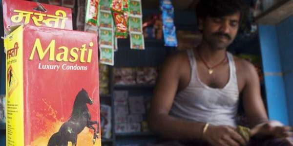 indian guys selling condoms