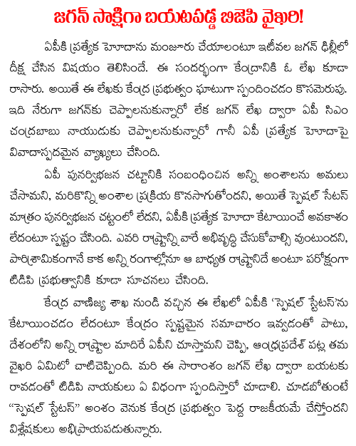 jagan and bjp party
