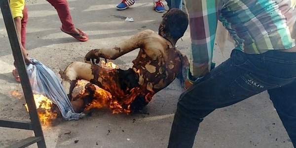 man attempts suicide for special status