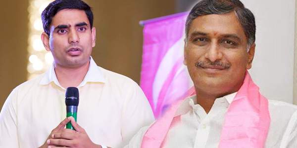 nara lokesh praises harish rao