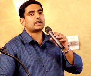 naralokesh comments on jagan ysrcp