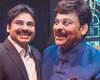 chiranjeevi pawan kalyan at chiranjeevi birthday celebrations