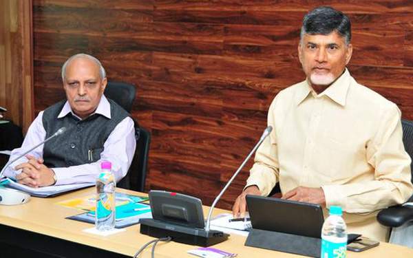 Chandrababu naidu going to singapore