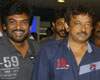 RGV enjoying Belly dancing in Puri's party
