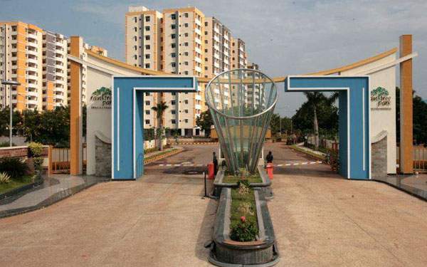 Rain Tree Park apprtments for andhra pradesh ministers IAS officers