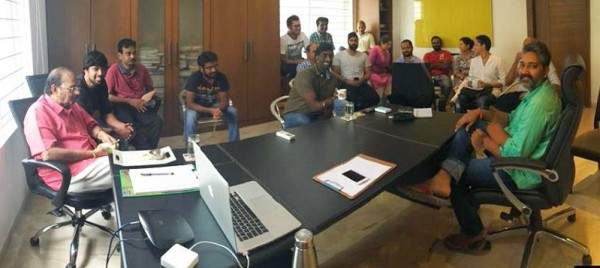 The Conclusion story narration by ss rajamouli to the team