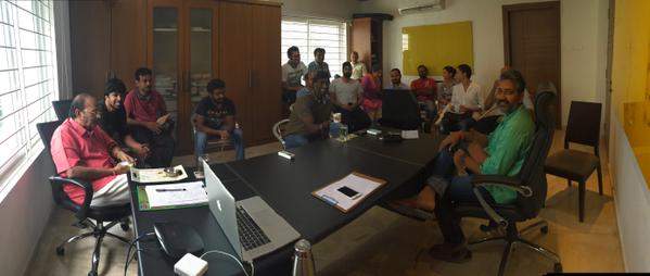 The Conclusion story narration by ssrajamouli to the team