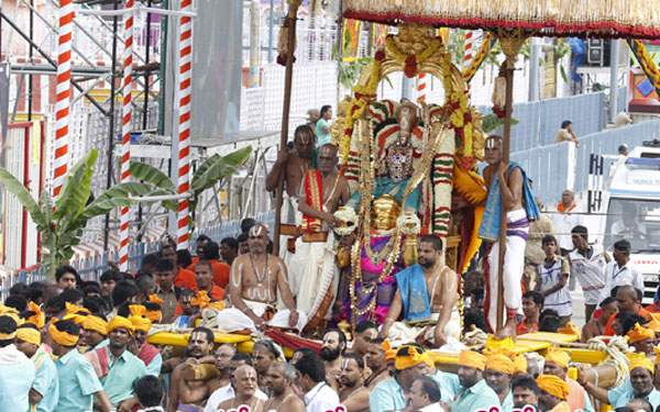 Tirumala Tirupathi Devasthanam brahmostavam