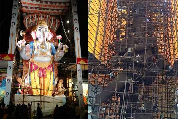  Vijayawada Vs Hyderabad for Tallest Ganesha of the year!