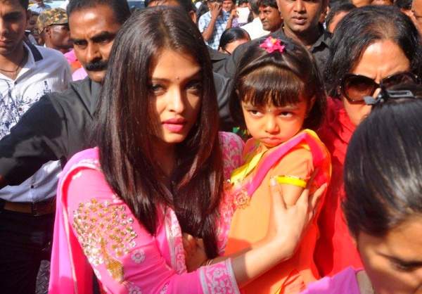 aishwarya rai daughter vomited
