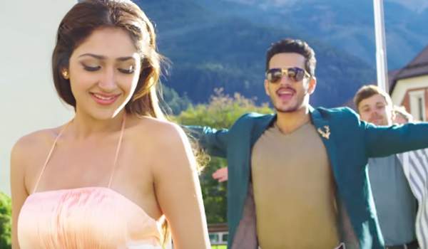 akhil dance in his debut akhil