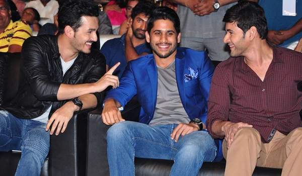 akhil speech about mahesh babu at akhil audio launch