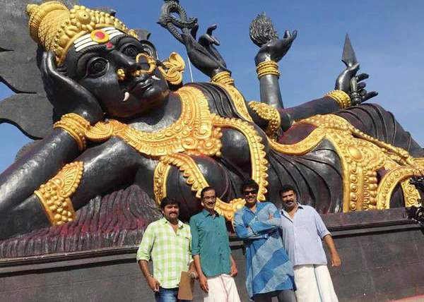 amman statue in trisha movie