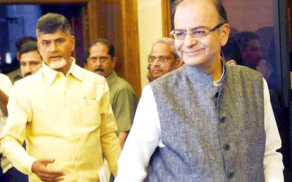 central goverment pressure on andhra pradesh government