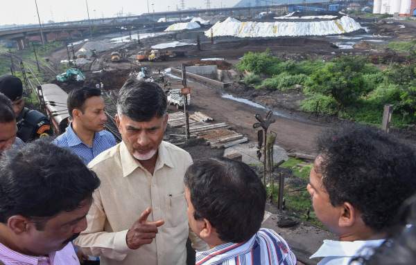 chandrababu naidu Machilipatnam Port Private Limited