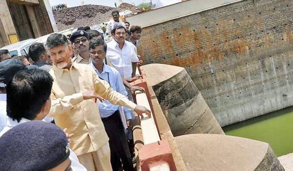 chandrababu naidu to link krishna river and pattiseema