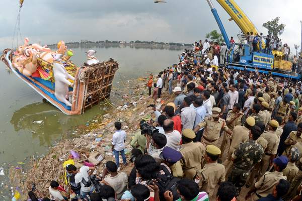 hussain sagar pollution increased than musi river