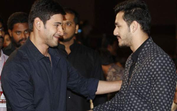 mahesh babu attending akhil audio launch