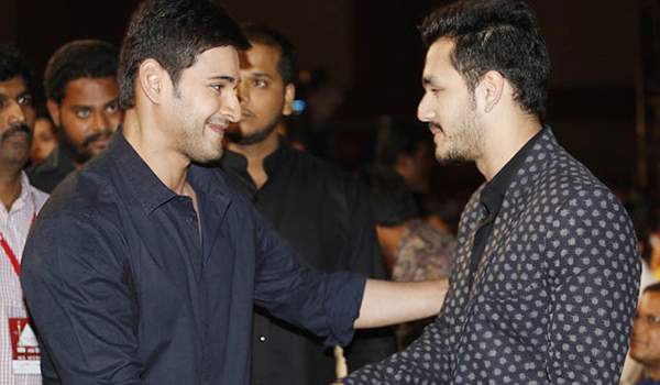 mahesh guest for akhil movie audio launch