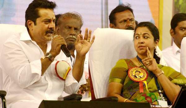 rahika sarath kumar comments on vishal