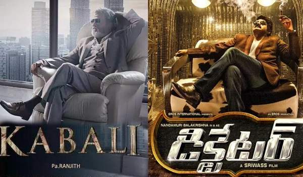 rajanikanth kabali and dictator firstlook posters