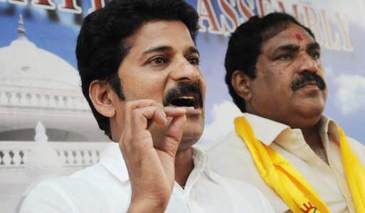revanth reddy fires oon kcr in hyderabad